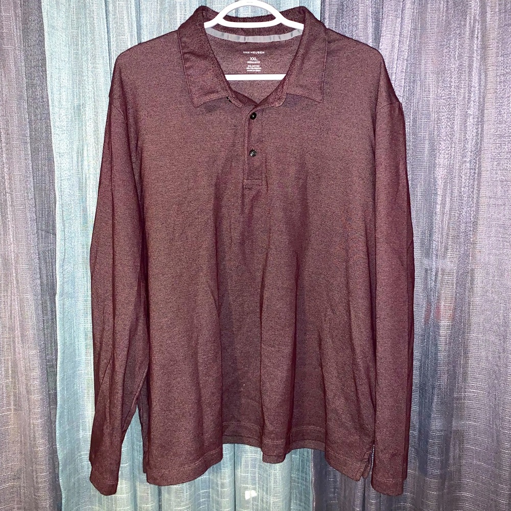Mens Van Heusen long sleeve shirt sz XXL
